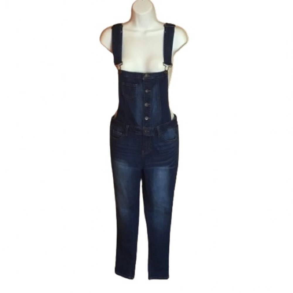 Wax Jean Blue Denim Overalls